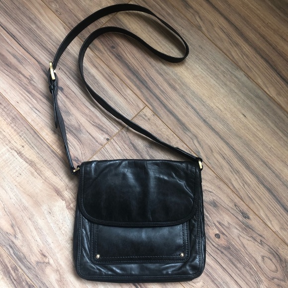 Cole Haan Handbags - Cole Haan Crossbody Black Leather Purse Bag